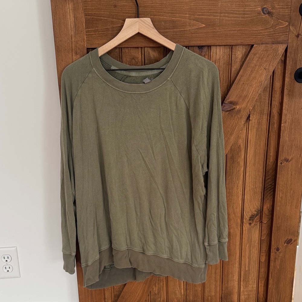 Olive Green Women's Sweatshirt